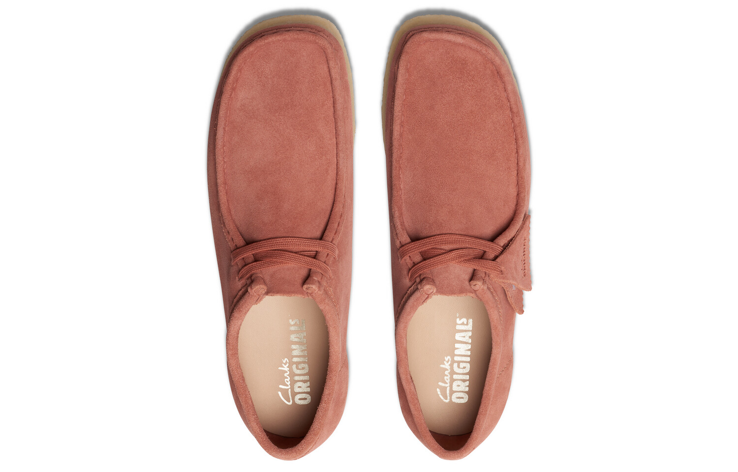 Мужские повседневные мужские низкие красные Clarks — фото 3