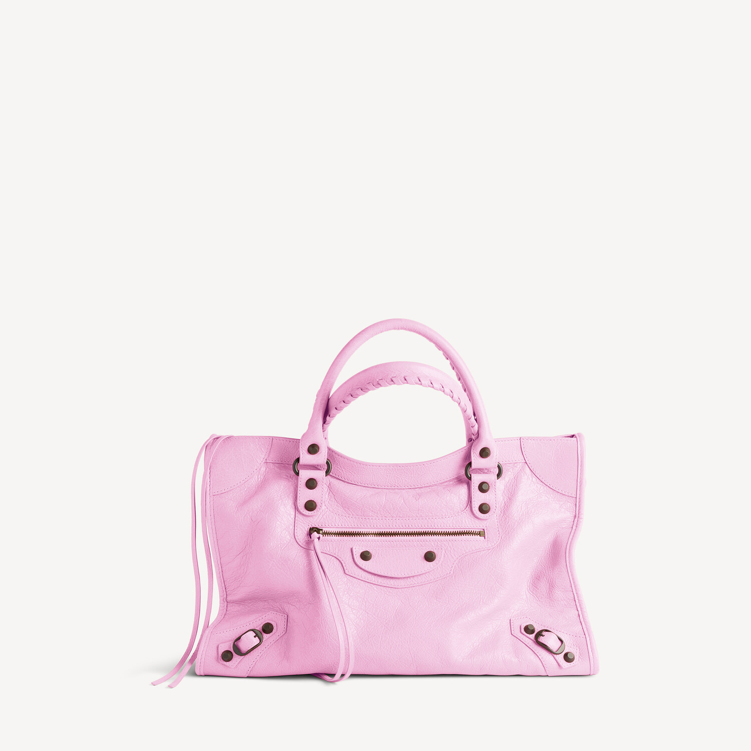 

Женская сумка le city среднего размера в цвете bubbly pink BALENCIAGA, шипучий розовый