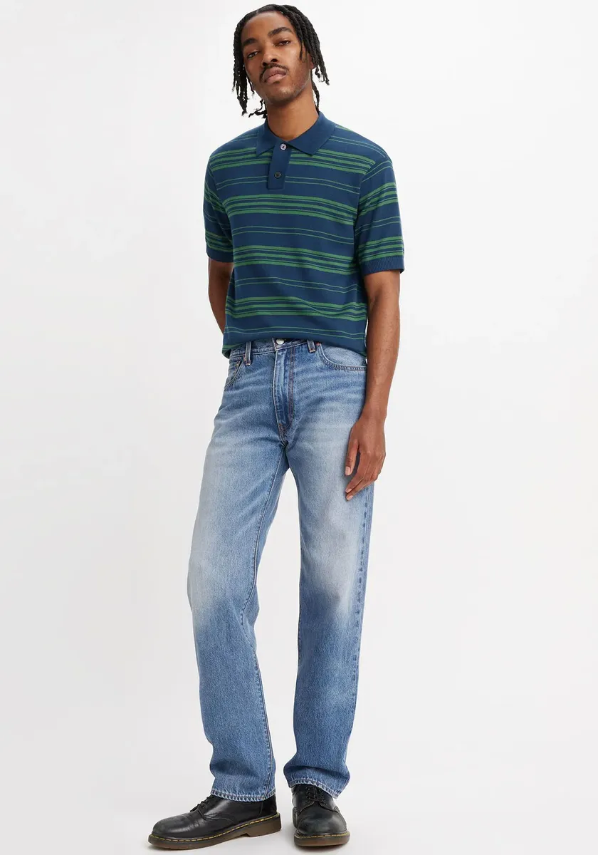 Джинсы с 5 карманами Levi's "555 RELAXED STRAIGHT", цвет Indigo Champion — фото 2