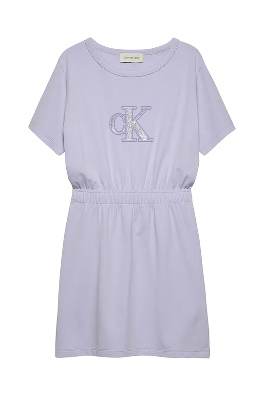

Детское платье Calvin Klein Jeans, фиолетовый