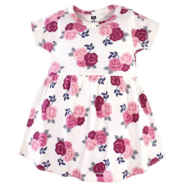 

Детское платье с длинным рукавом из хлопка, 2 шт, цвет blush floral Hudson Baby