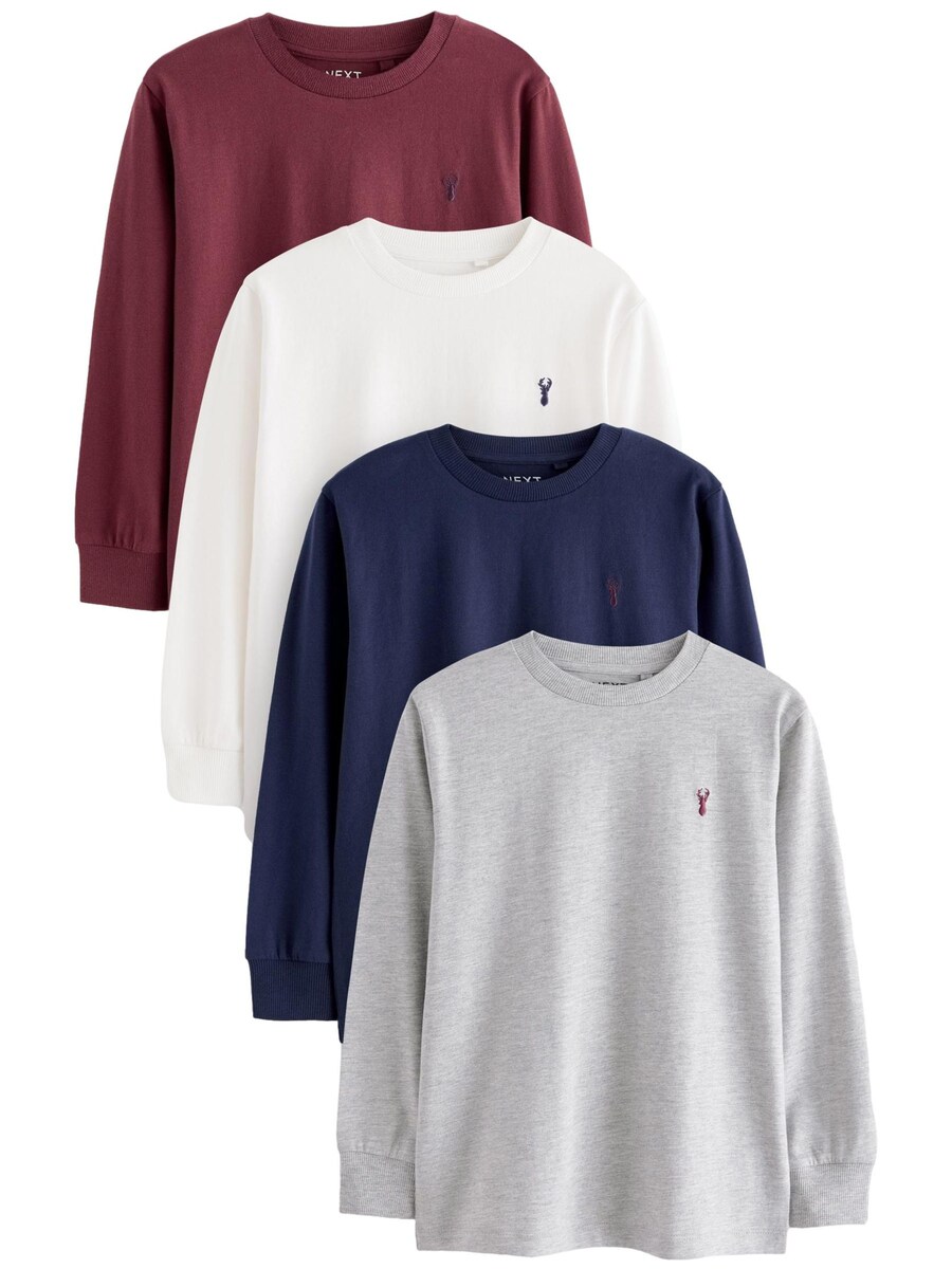 

Рубашка Next, цвет Navy/Grey/Red/Off white