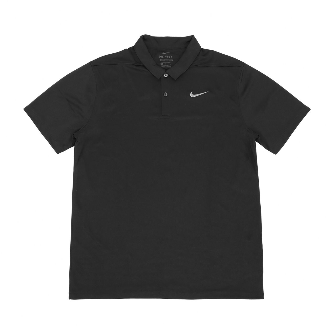 

Nike Мужская футболка для гольфа Dri-Fit черная, Черный, Nike Мужская футболка для гольфа Dri-Fit черная