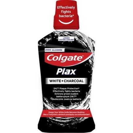 

Plax Белый+уголь для полоскания рта 500мл, Colgate