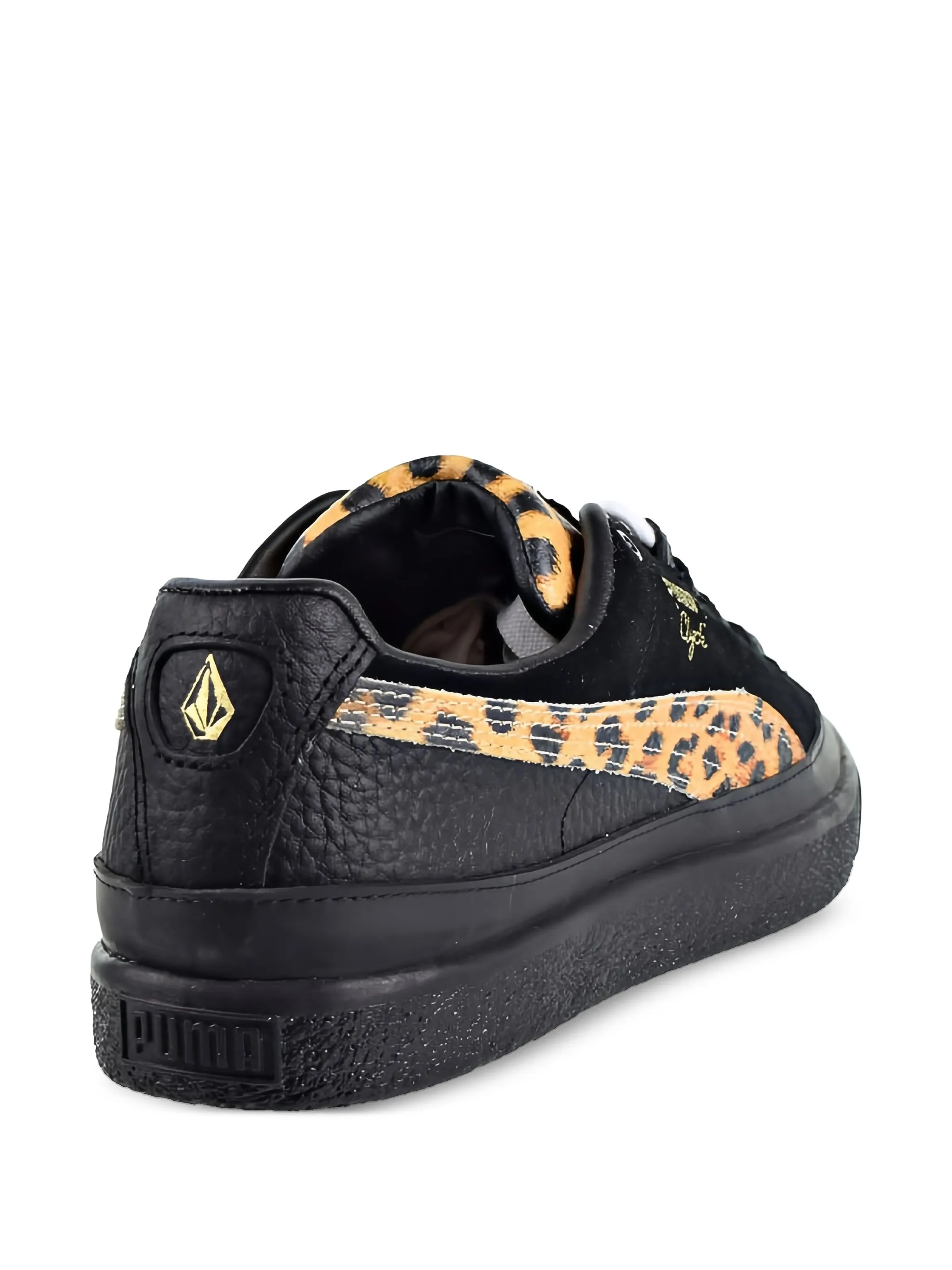 Кроссовки Clyde RT Volcom - Leopard Print/Black Puma, черный — фото 3