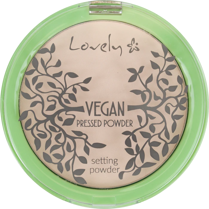 

Пудра для лица Vegan Polvos Compactos Lovely Makeup, Beige