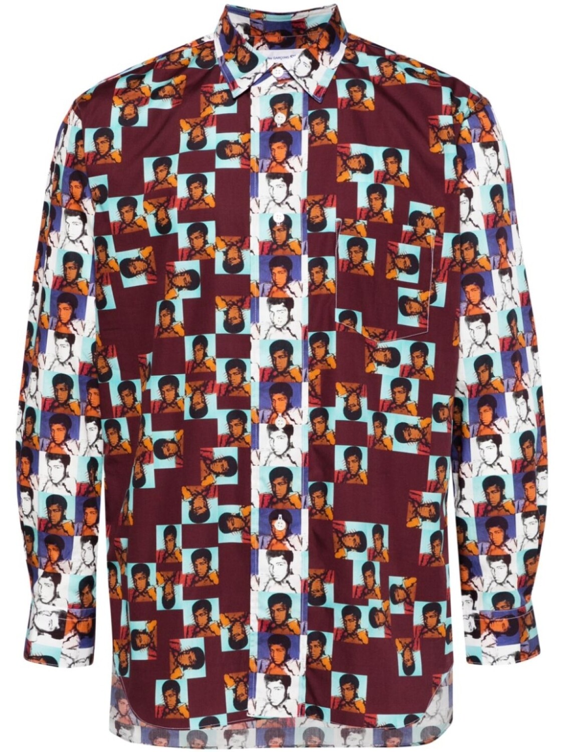 

Рубашка Ali из коллаборации с Andy Warhol Comme Des Garçons Shirt, фиолетовый