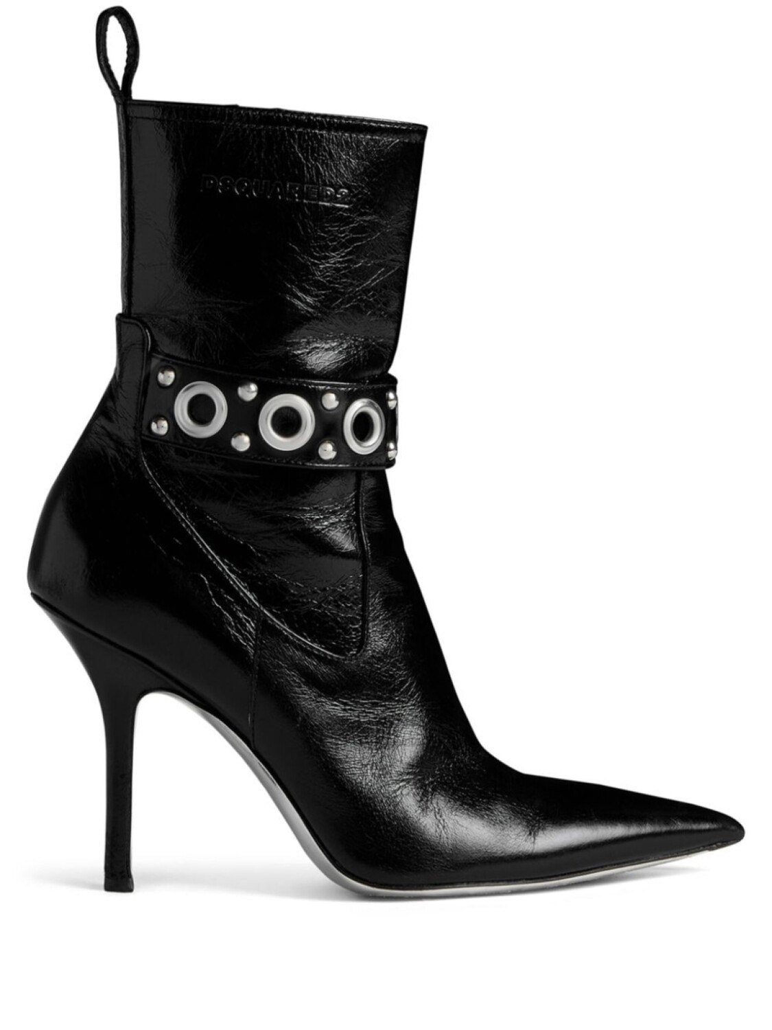 

Dsquared2 ботильоны Gothic с люверсами, черный