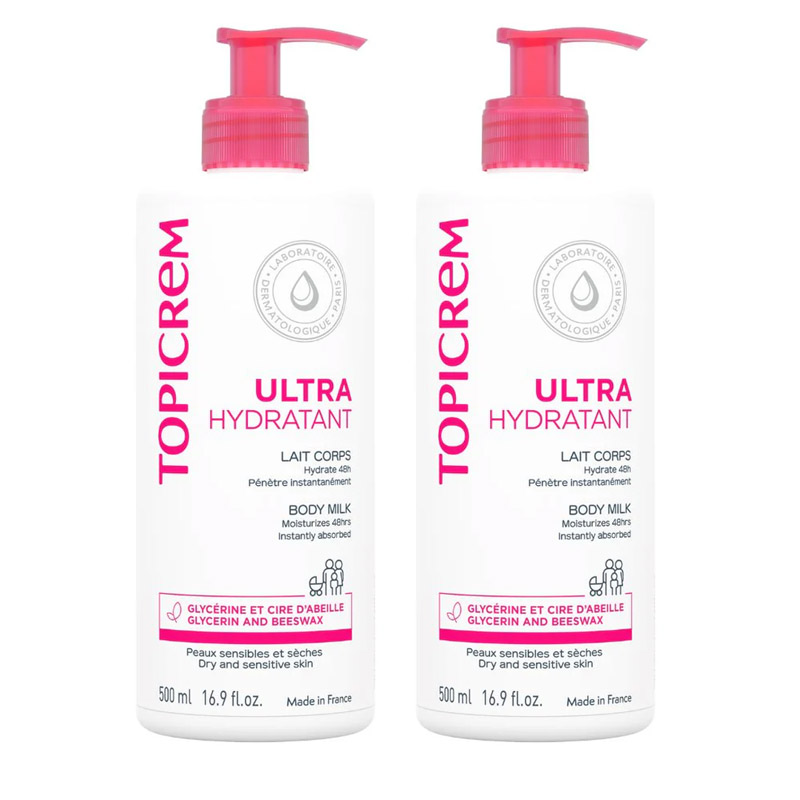 

Долговременный увлажняющий лосьон для тела увлажняющий и питающий успокаивающий Topicrem