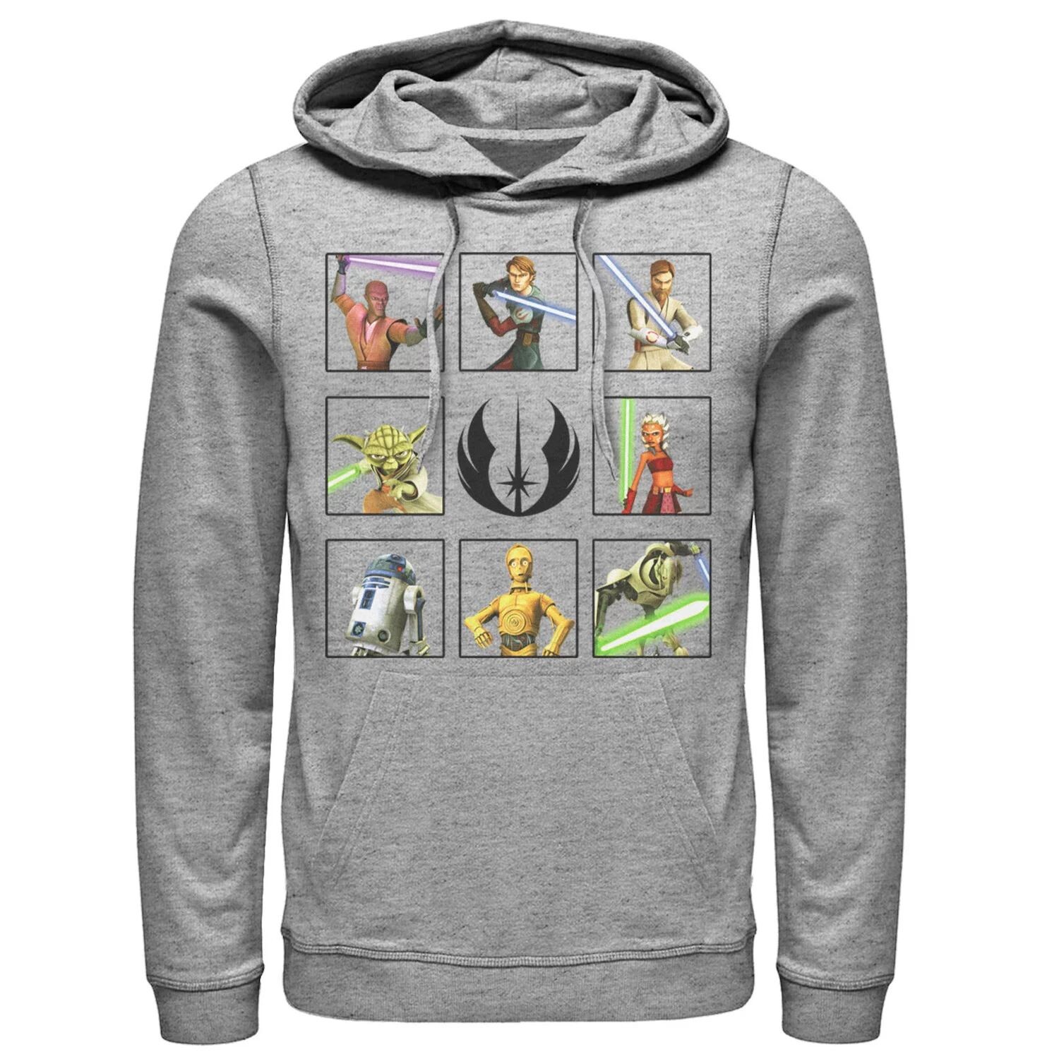 

Мужская толстовка с капюшоном: The Clone Wars Rebels Box Up Star Wars