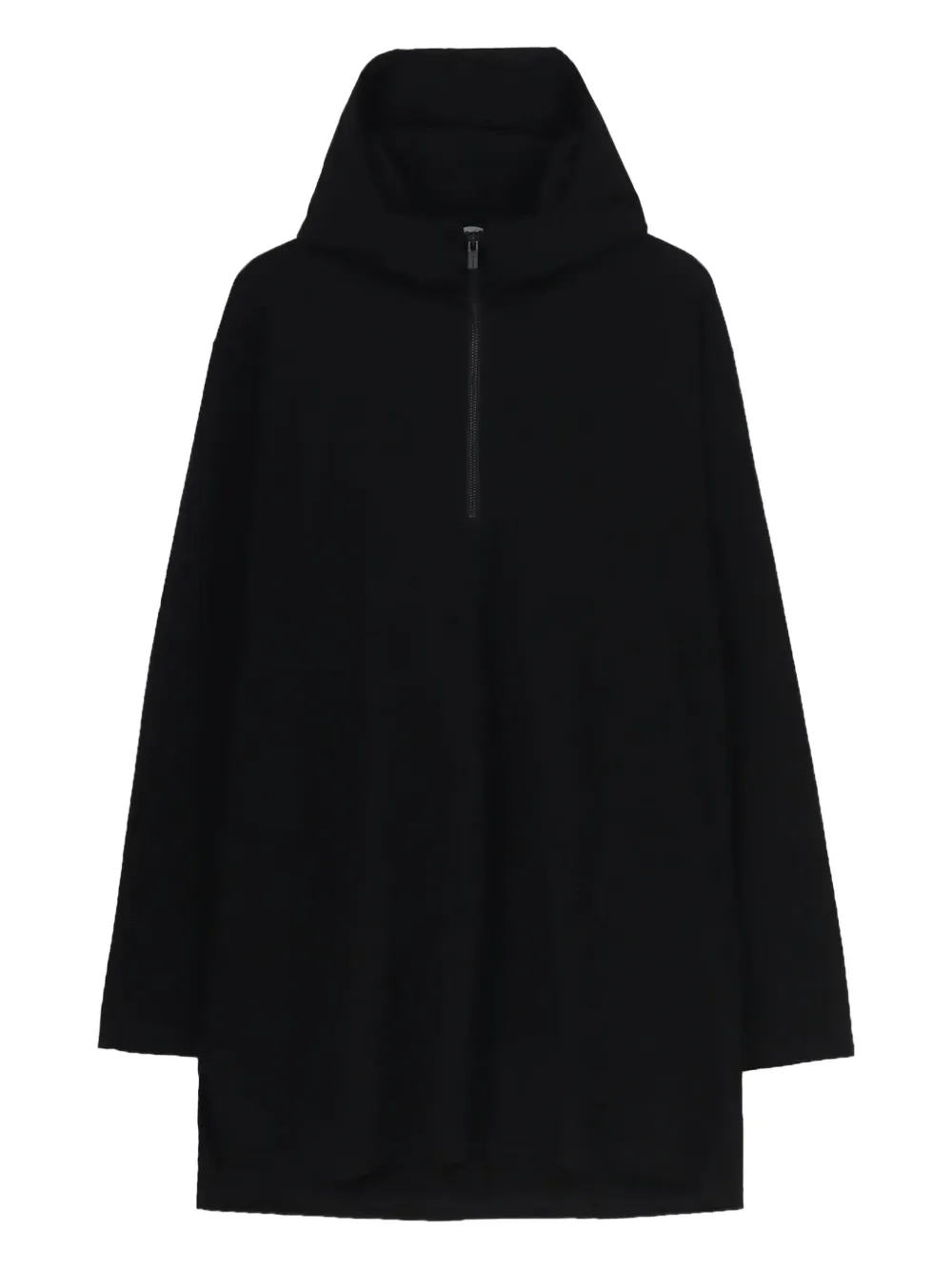 

Худи на молнии Yohji Yamamoto, черный