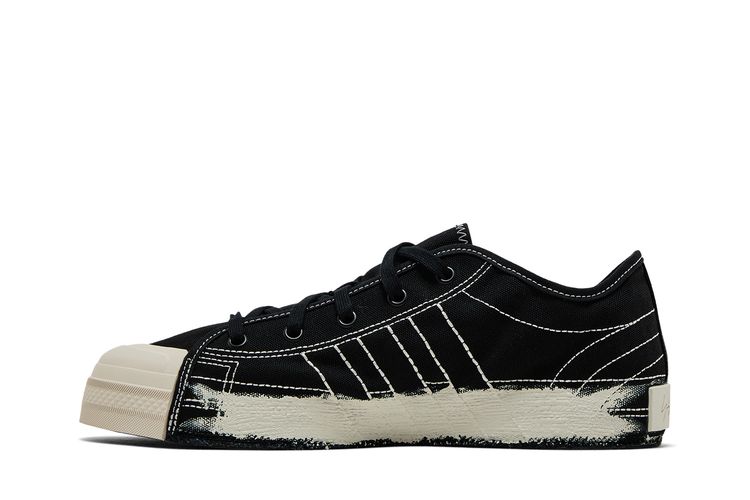 Кроссовки Y-3 Nizza Low 'Black Talc', черный — фото 3