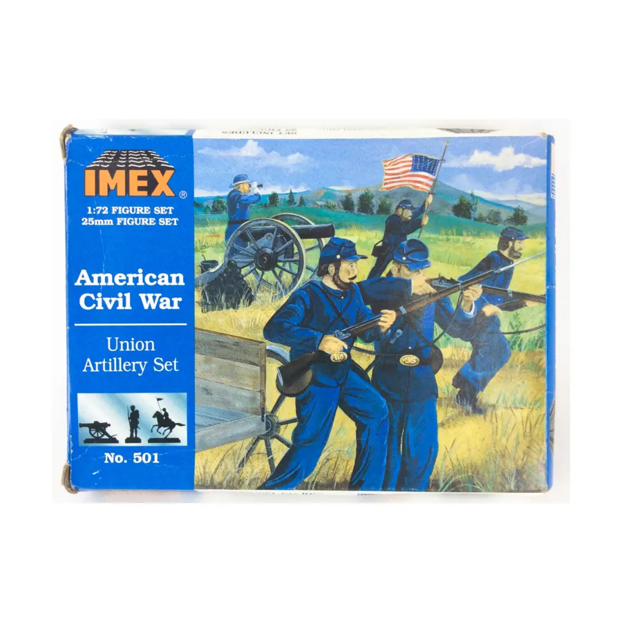 

Артиллерийский комплект Союза, American Civil War Miniatures (1:72) (Imex Model Company)