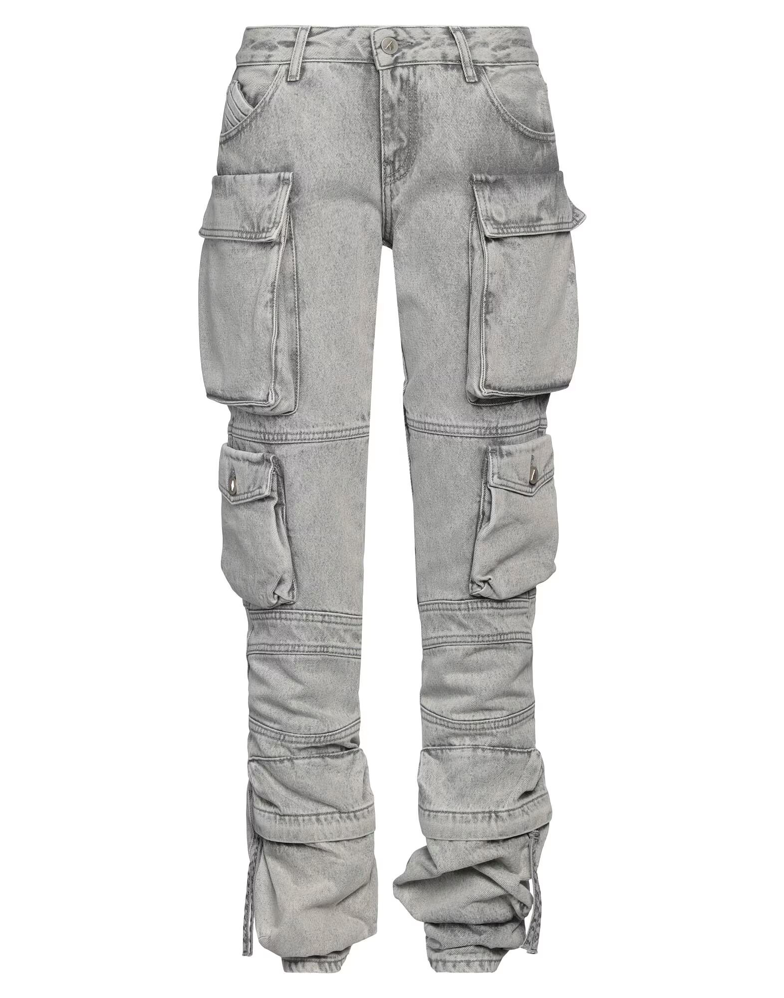 

Джинсы The Attico, светло-серый