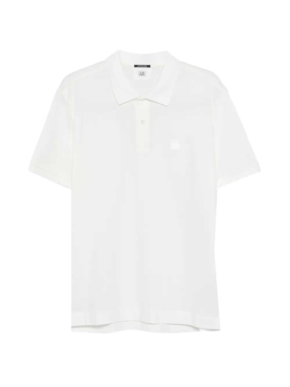 

Рубашка поло с нашивкой-логотипом C.P. Company, белый