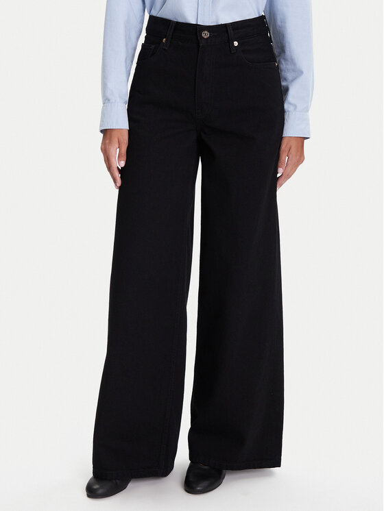 

Джинсы wide leg 70's WW0WW48254 Tommy Hilfiger, чёрный