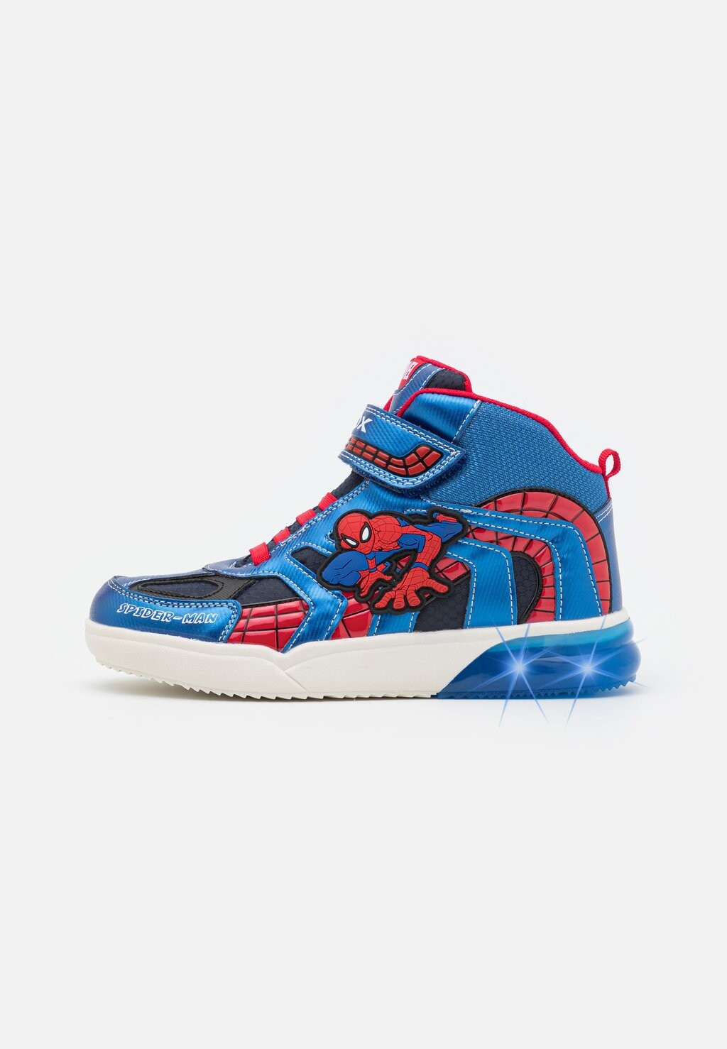 

Кроссовки высокие MARVEL SPIDERMAN GRAYJAY BOY Geox, цвет navy/royal