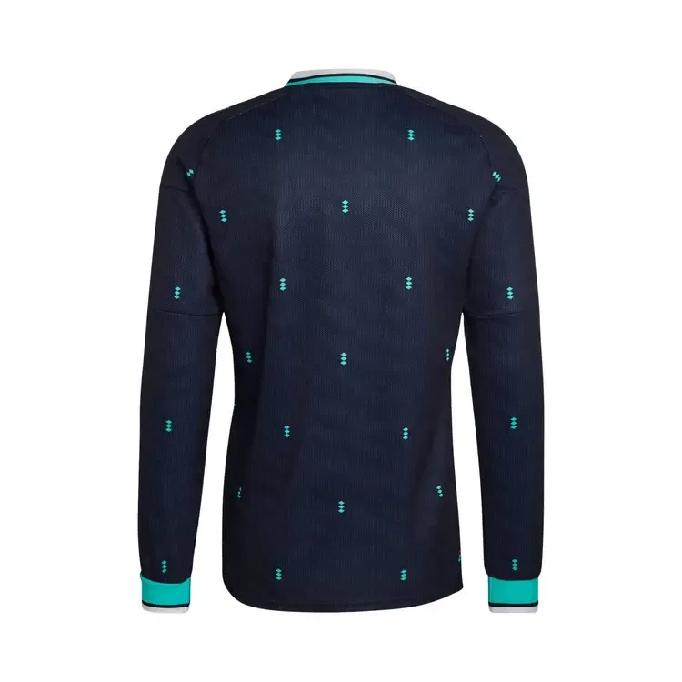 Футболка джерси Adidas Germany 26 Away Long Sleeve, синий — фото 2