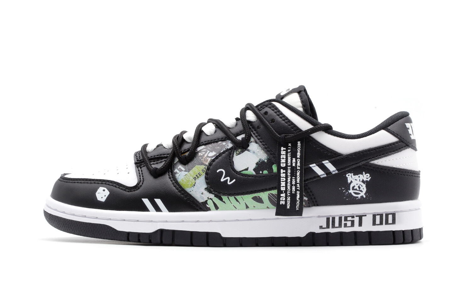 

Женские кроссовки для скейтбординга Nike Dunk, Black/White