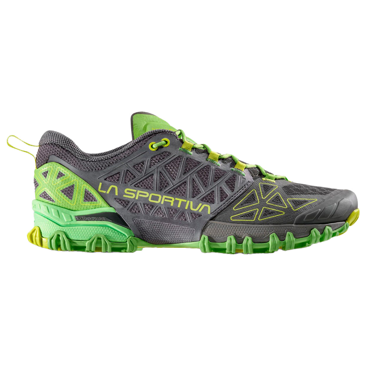 

Кроссовки для бега по пересеченной местности La Sportiva Bushido II, цвет Metal/Flash Green