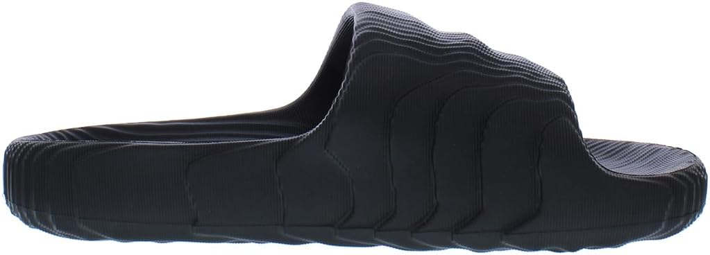 Мужские шлепанцы adidas Adilette 22, черный/алый — фото 3
