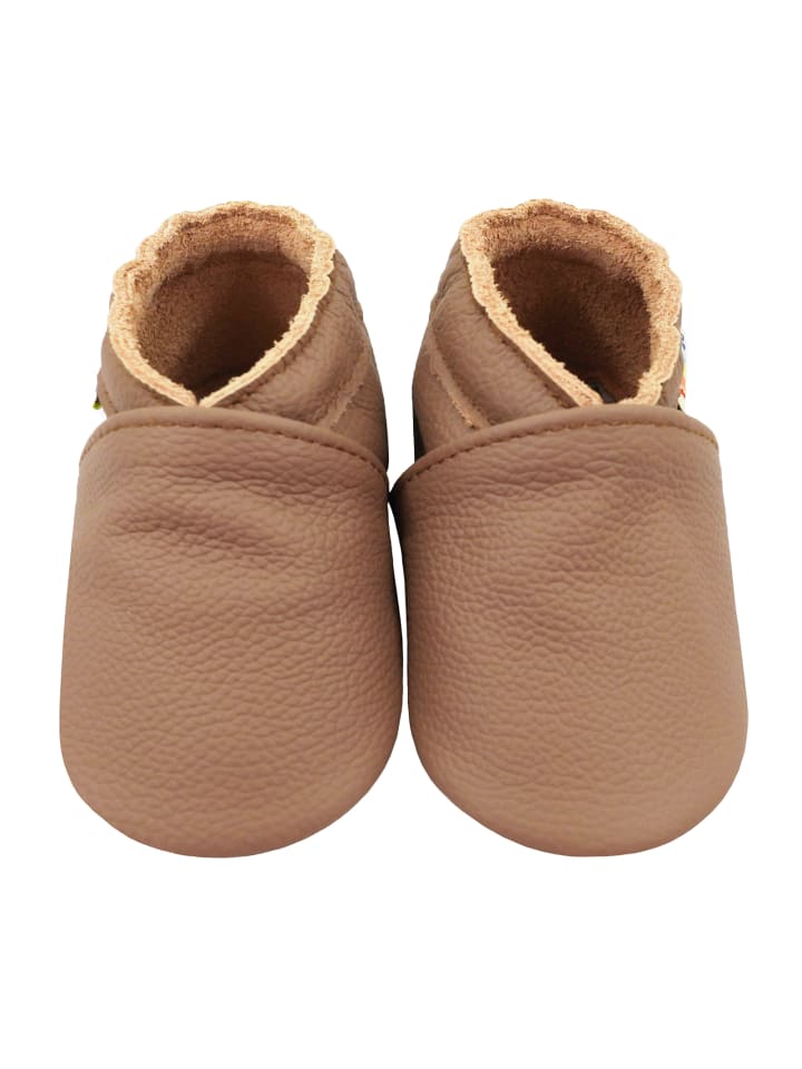 

Yalion Детские походные ботинки из кожи, удобные, с нескользящей подошвой - светло-коричневые