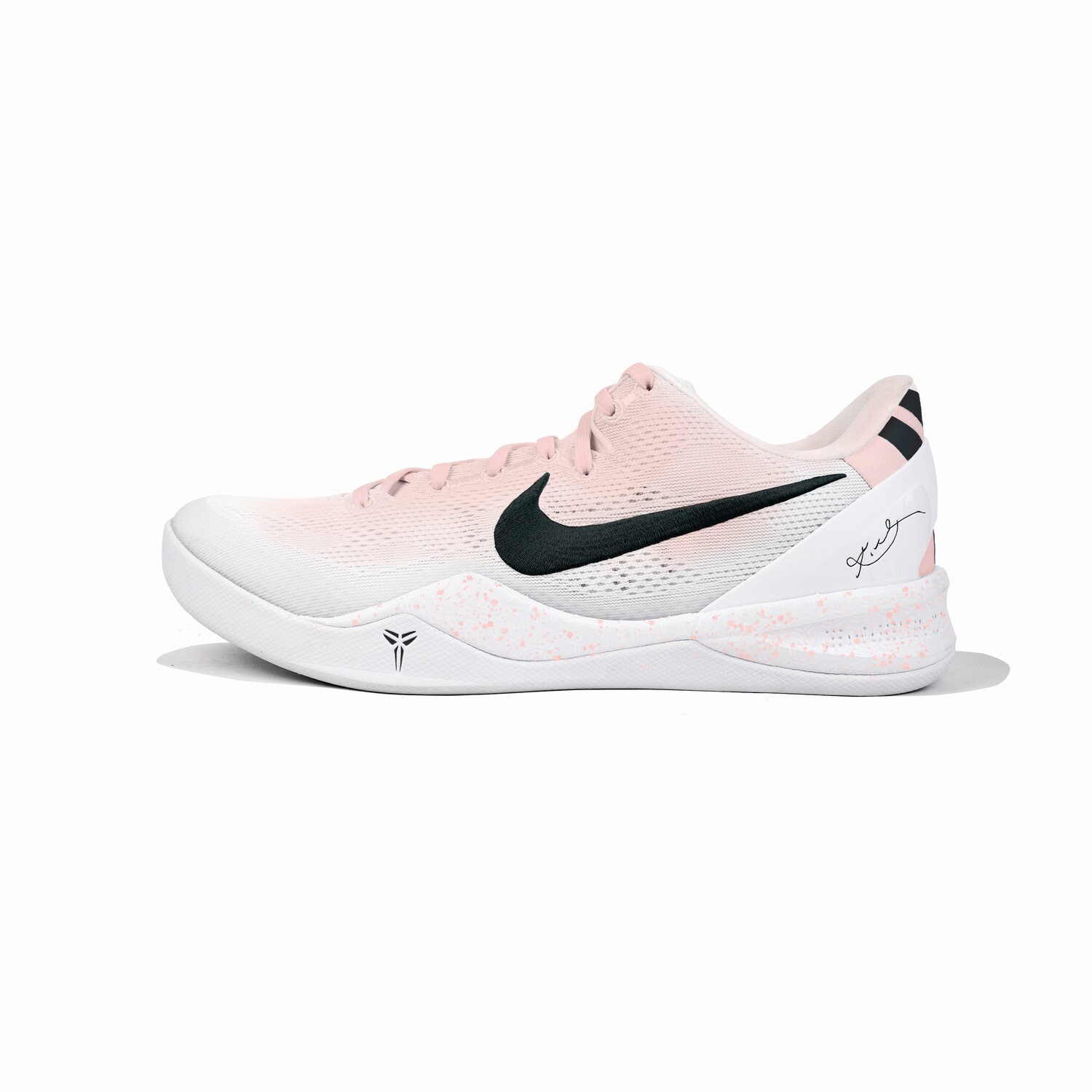 

Баскетбольные кроссовки Kobe 8 Basketball Shoes Unisex Low-Top White/Pink/Black Nike