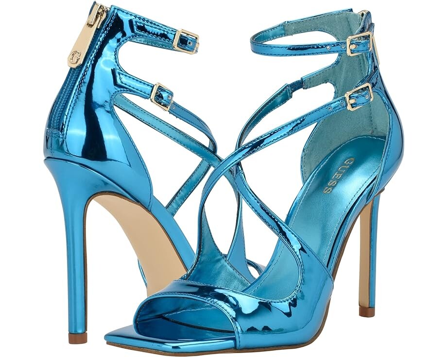 

Туфли GUESS Sella, цвет Green Mirror Metallic