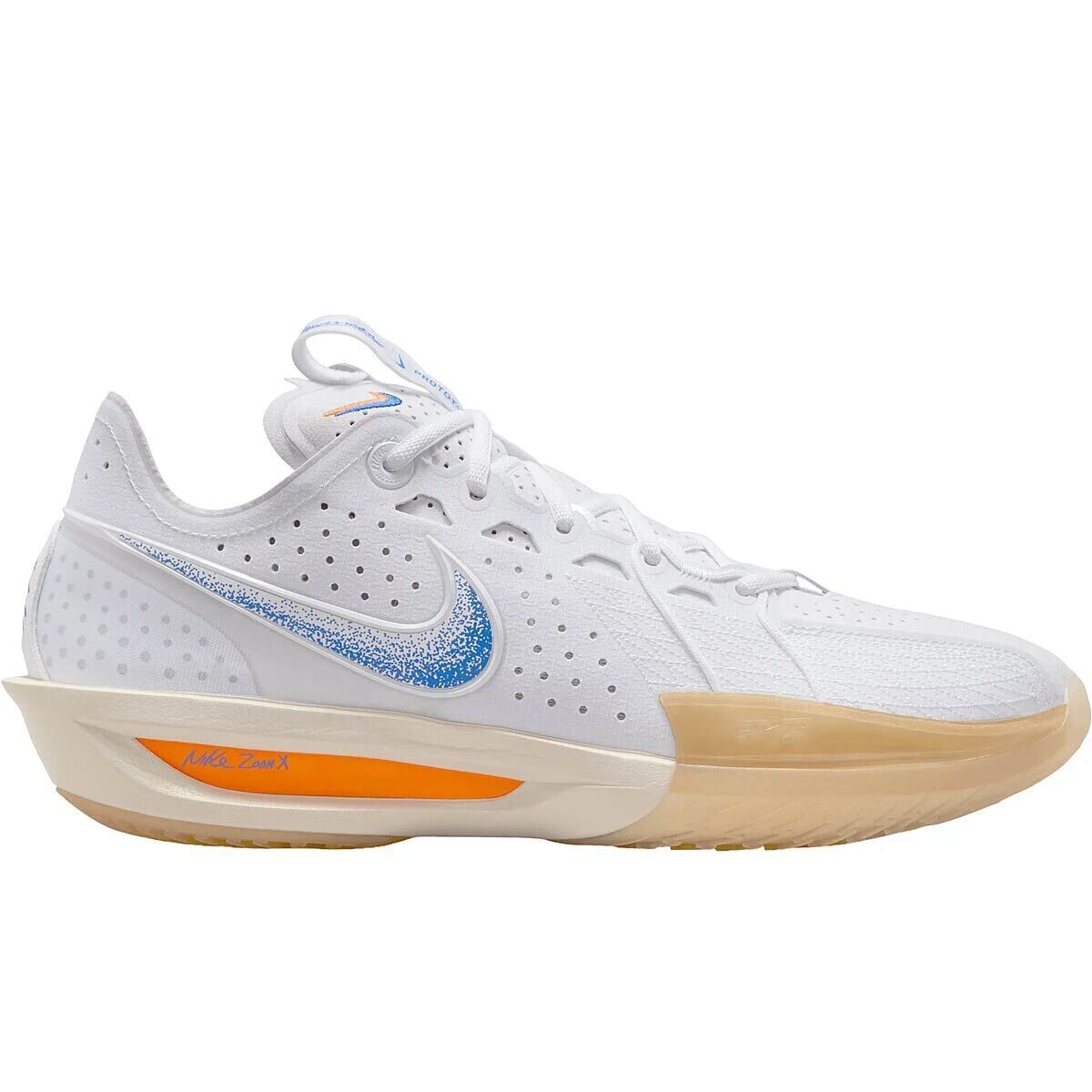 

Баскетбольные кроссовки G.T. Cut 3 Founders Pack Nike, цвет Weiß/Blau/Kokusnuss Weiß/Gelb