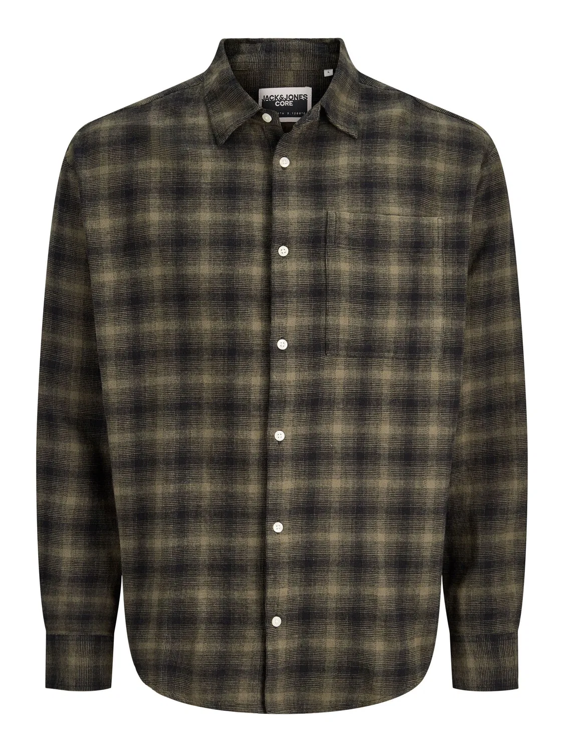 Рубашка в клетку JACK & JONES Junior, grape leaf