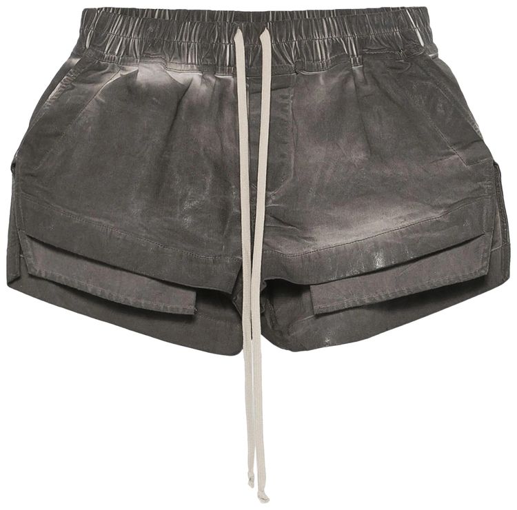 

Шорты Rick Owens DRKSHDW Denim Fog Boxer Shorts 'Dark Dust', коричневый