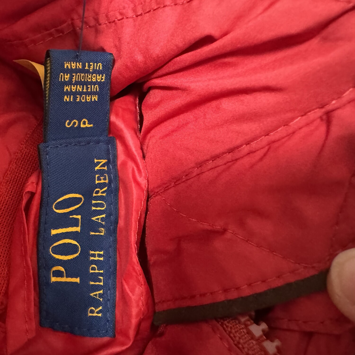 Polo Ralph Lauren Женская пуховая куртка, Red — фото 4