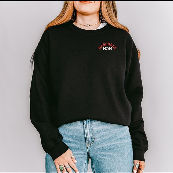 

Вышитый свитшот baseball mom Simply Sage Market, Midnight, Зеленый, Вышитый свитшот baseball mom Simply Sage Market, Midnight