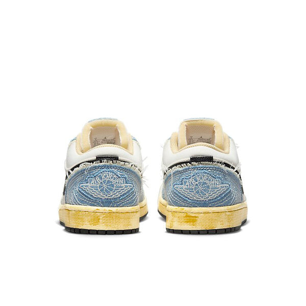 Кроссовки Air Jordan 1 Low SE 'Sashiko Denim' — фото 4