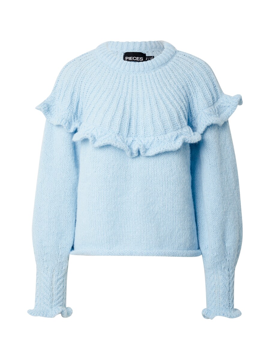 

Тонкий вязаный свитер PIECES Sweater PCRIKKA, светло-синий