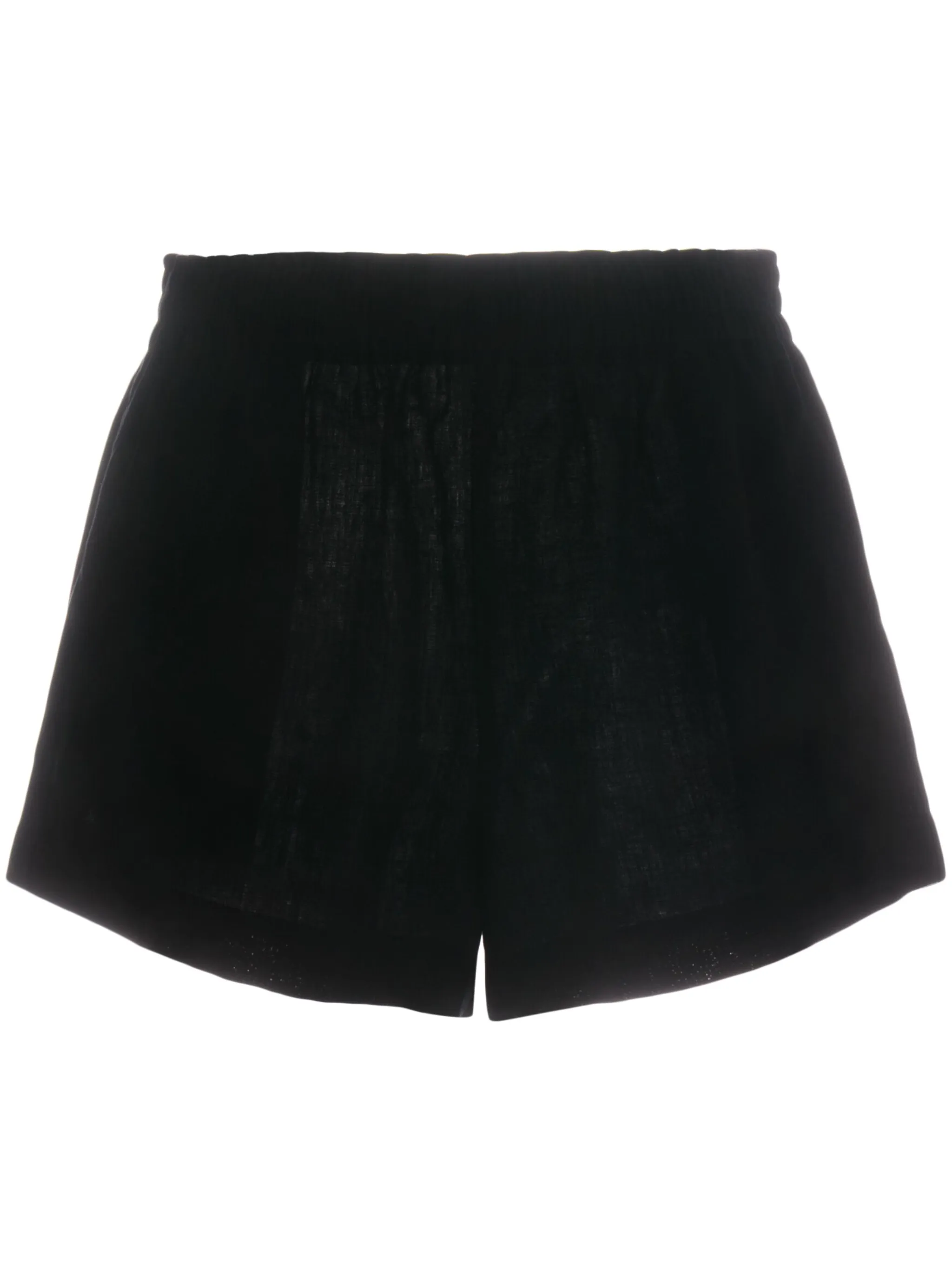 

Льняные шорты Mila Reformation, черный