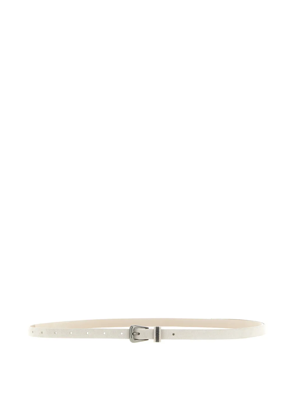 

Замшевый ремень Monile Brunello Cucinelli, бежевый