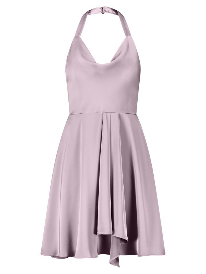 

Короткое платье Vera Mont Cocktailkleid mit Wasserfallausschnitt, цвет Elderberry