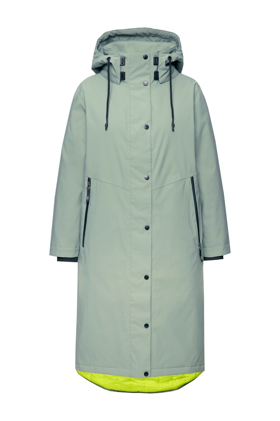 

Зимнее пальто LAURASØN Winter Coat, оливковый
