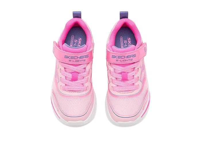 Кроссовки со светодиодами Cosmic Glow 2.0 303737L SKECHERS KIDS, Pink/Multi — фото 3