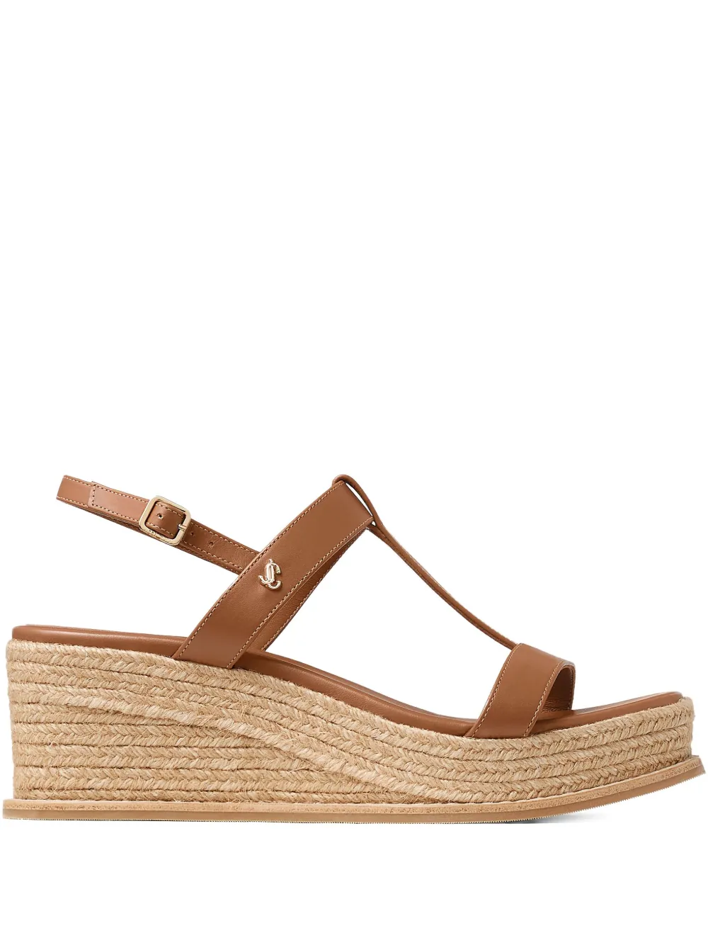 Эспадрильи Theia 60 Jimmy Choo, коричневый