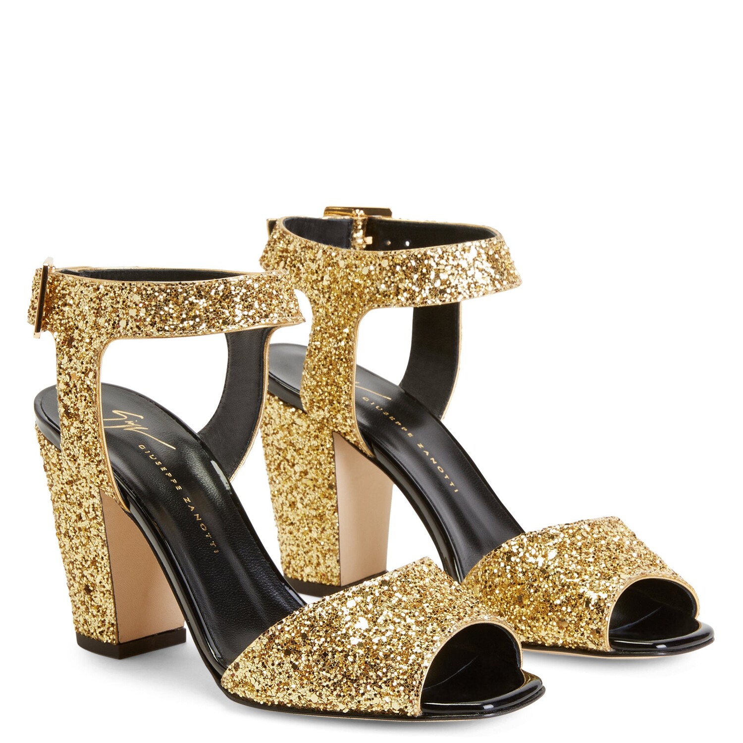 Джузеппе Занотти Эммануэль Глиттер Giuseppe Zanotti, золото