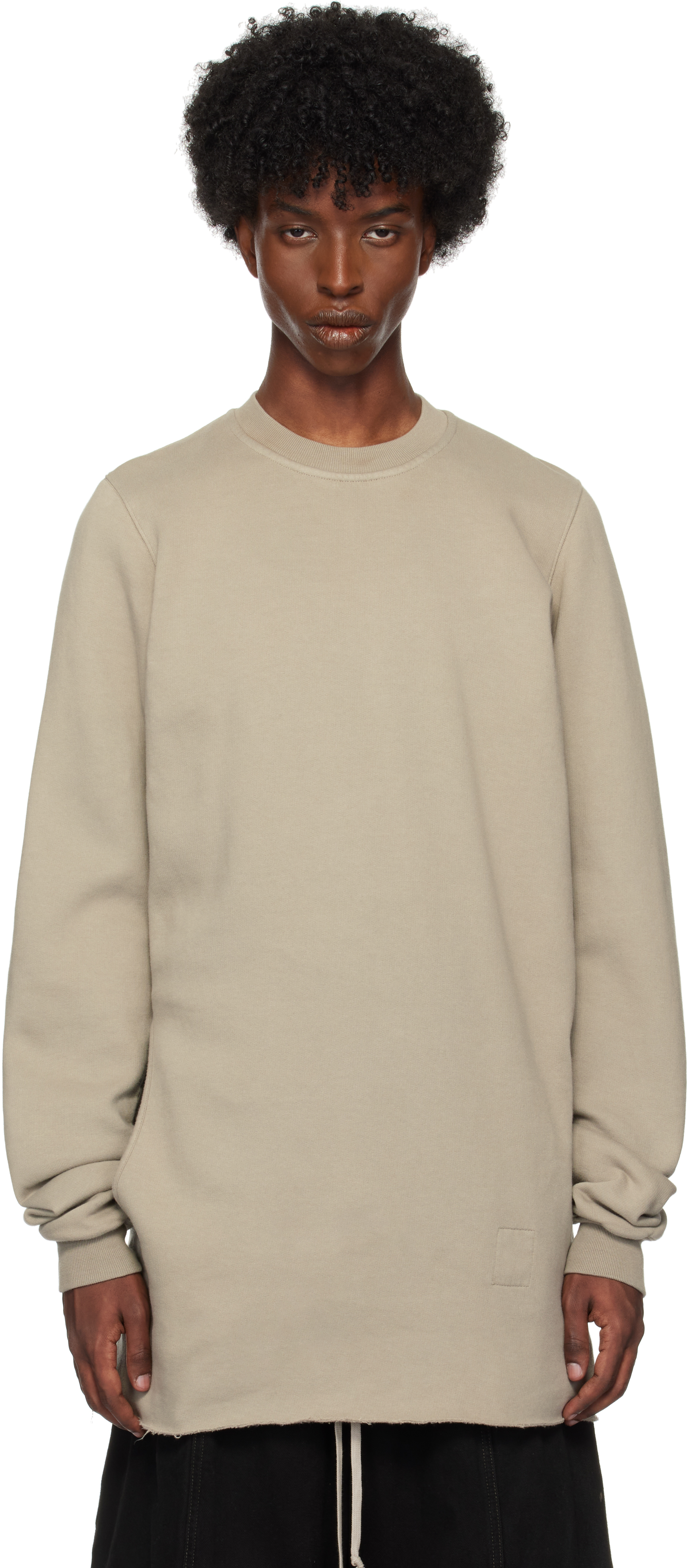 

Свитшот Off-White Porterville с вырезом Rick Owens DRKSHDW
