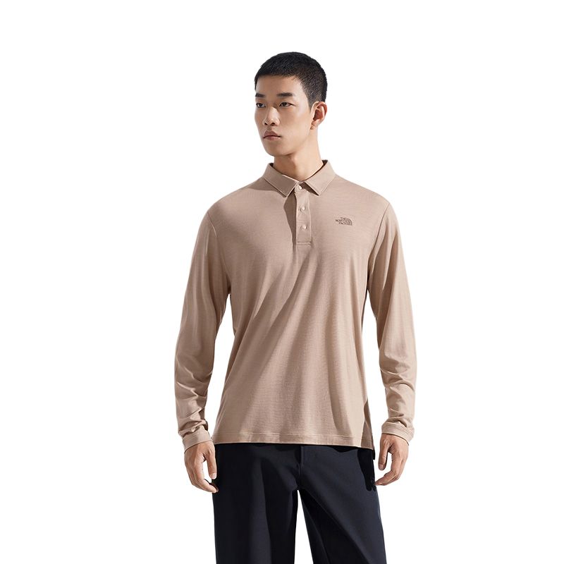 

FW25 Elite Polo Shirt Men's THE NORTH FACE, коричневый