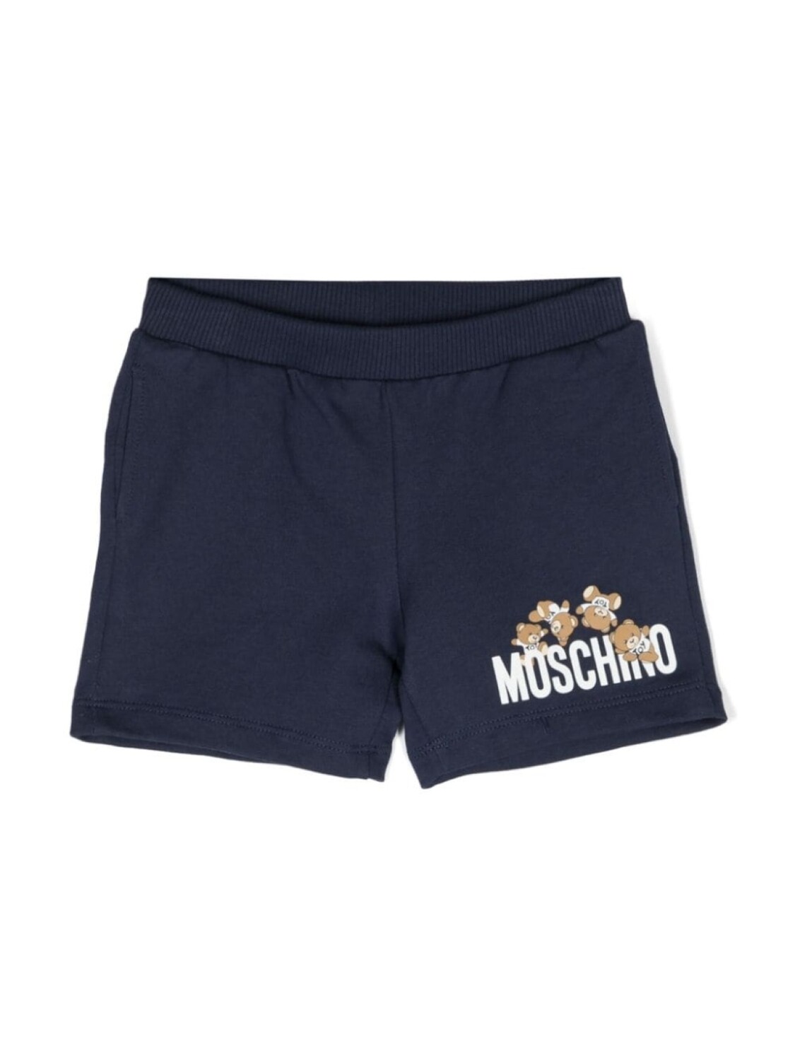 

Moschino Kids шорты Teddy Bear, синий