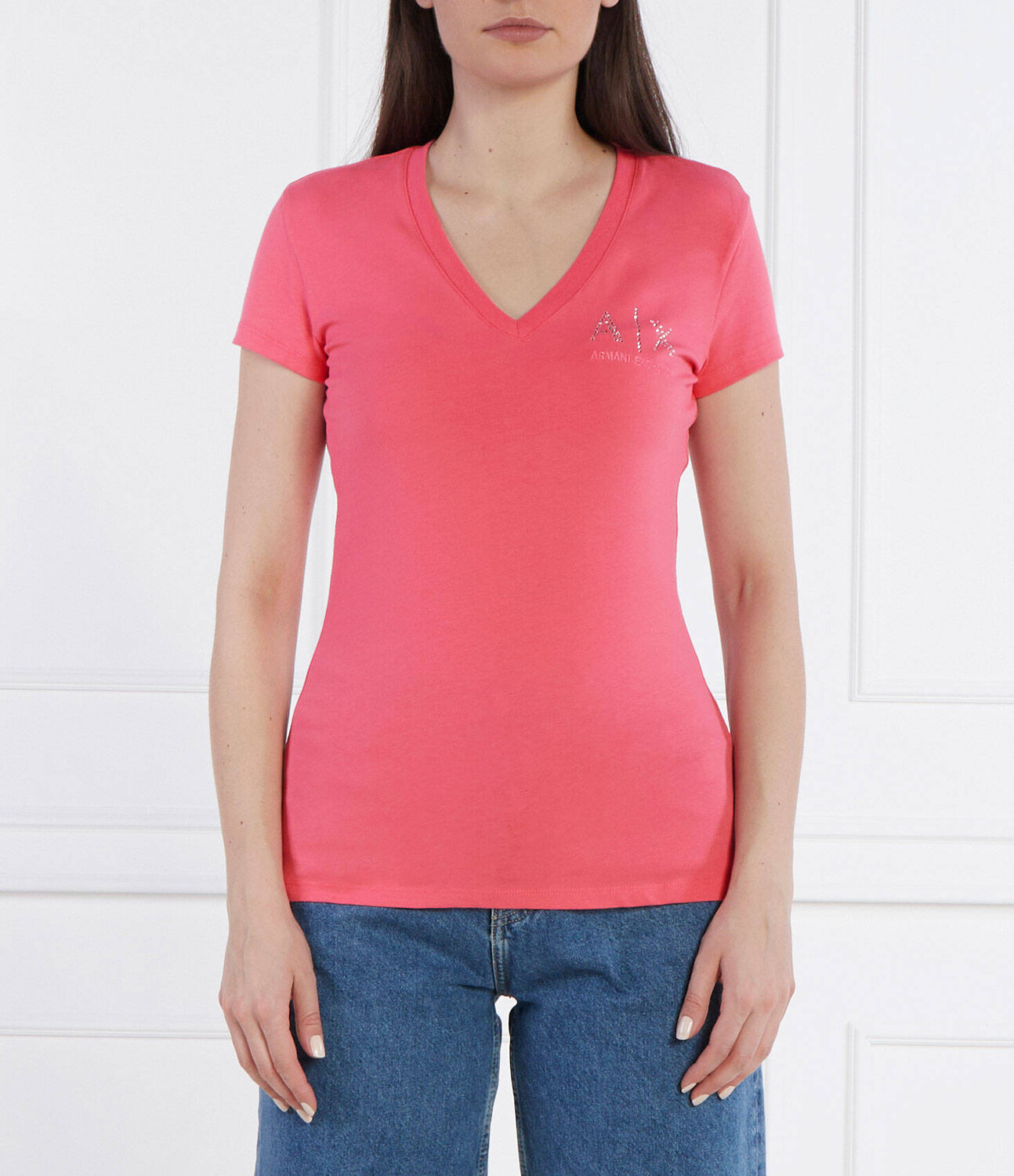 

Футболка Armani Exchange Regular Fit, роза
