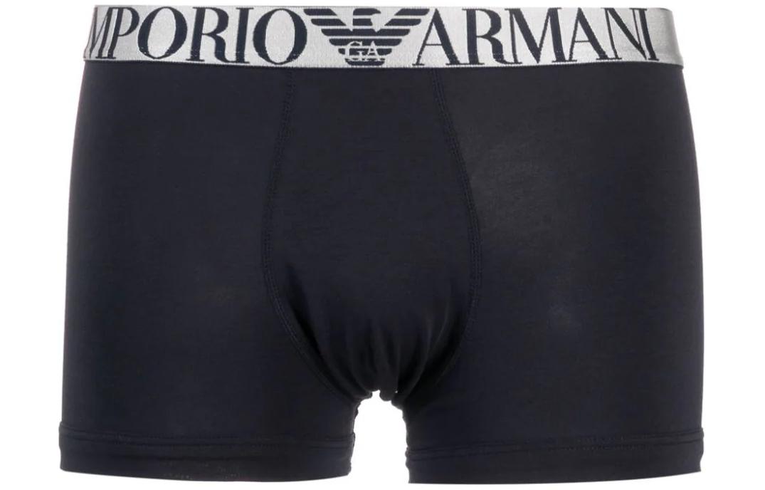 EMPORIO ARMANI Трусы мужские 3 шт Navy — фото 3