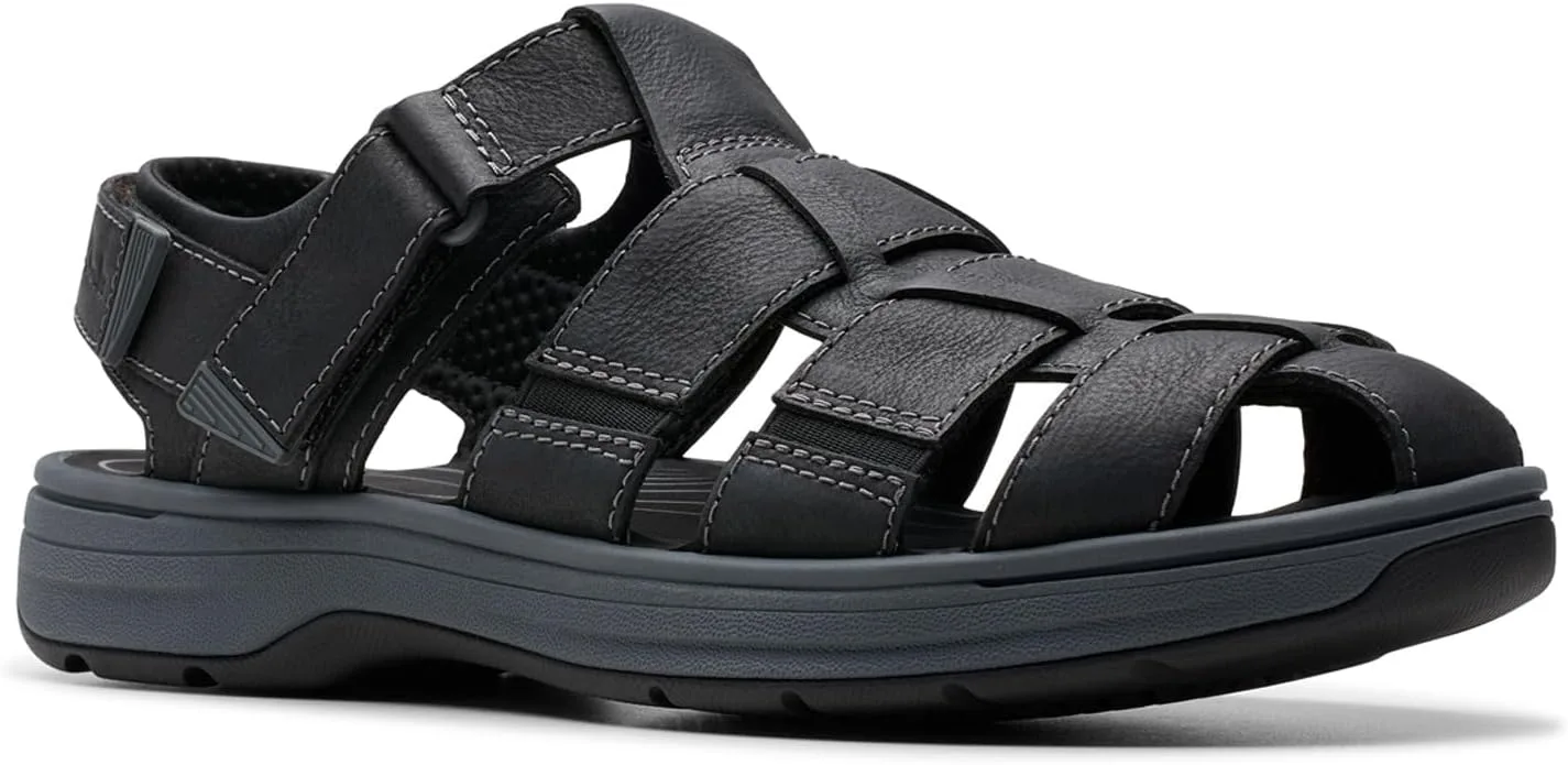 Мужские сандалии Clarks Saltway Cove, черный/черный