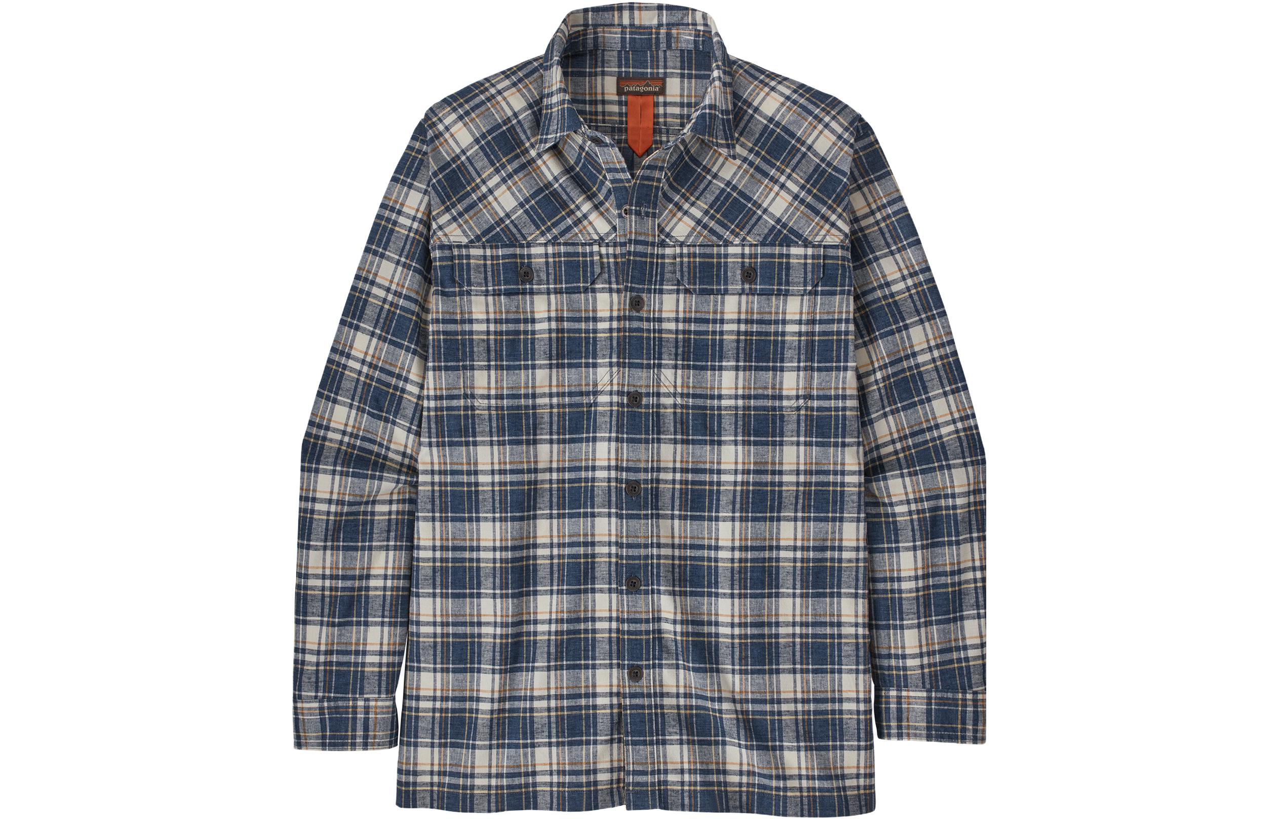 

Рубашка мужская Patagonia, Plaid Orange/Buckhorn Green