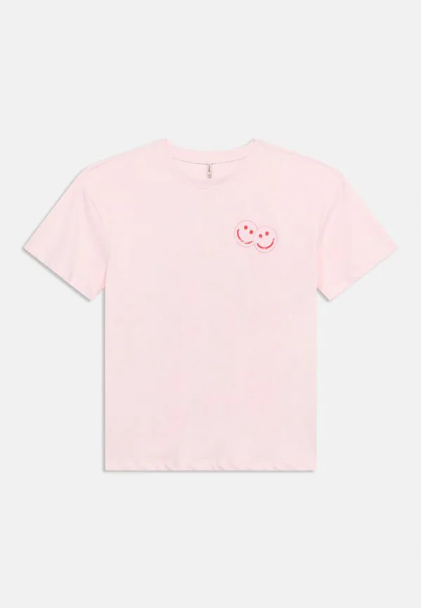 Футболка с принтом «жизнь когероса» Only Girls, Barely Pink
